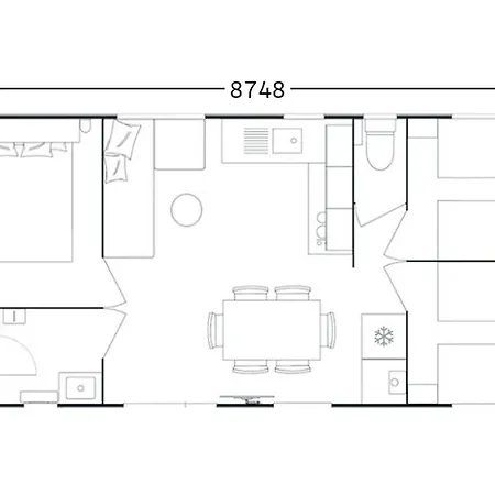 Mobil Confortable Avec Terrasse à - Api-1-52-1092