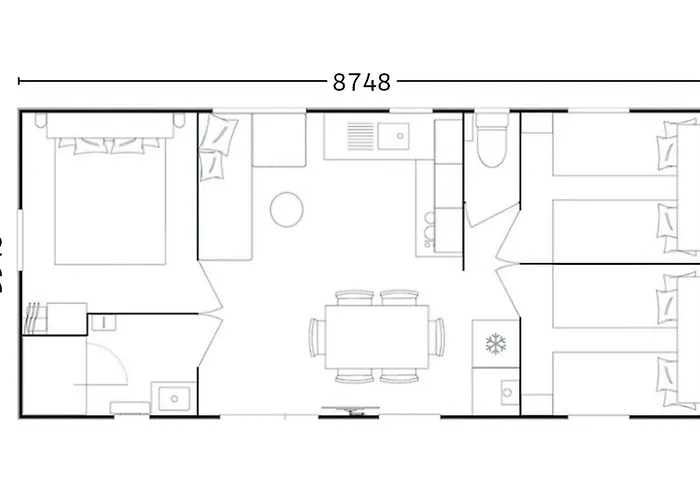 Mobil Confortable Avec Terrasse A - Api-1-52-1092